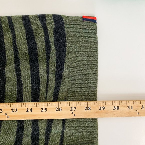 KULE Green and Black Striped Cardigan - Picture 12 of 12